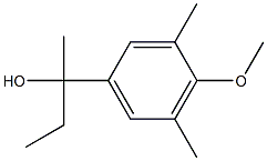 2-(4-methoxy-3,5-dimethylphenyl)butan-2-ol 结构式