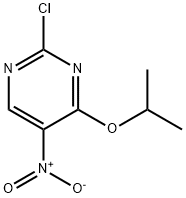 2-Chloro-4-isopropoxy-5-nitropyrimidine 结构式