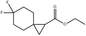 ethyl 6,6-difluorospiro[2.5]octane-1-carboxylate 结构式
