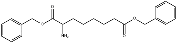RS-2-氨基辛二酸二苄酯 结构式