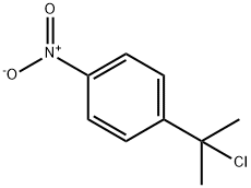 Benzene, 1-(1-chloro-1-methylethyl)-4-nitro- 结构式