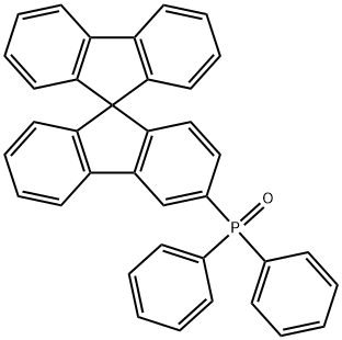 二(9,9'-螺二[芴]-3-基)(苯基)氧化膦 结构式