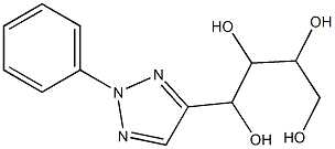 1,2,3,4-Butanetetrol,1-(2-phenyl-2H-1,2,3-triazol-4-yl)- 结构式