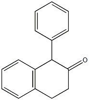 2(1H)-Naphthalenone,3,4-dihydro-1-phenyl- 结构式