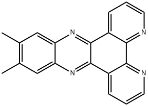DIPYRIDO[3,2-A:2',3'-C]PHENAZINE, 11,12-DIMETHYL- 结构式