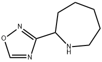 2-[1,2,4]Oxadiazol-3-yl-azepane 结构式