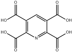 pyridine-2,3,5,6-tetracarboxylic acid 结构式