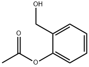 Benzenemethanol, 2-(acetyloxy)- 结构式