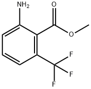 Methyl 2-amino-6-(trifluoromethyl)benzoate 结构式