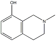 2-甲基-1,2,3,4-四氢异喹啉-8-醇 结构式