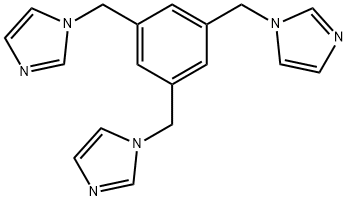 1,3,5-三(4-吡啶基)苯 结构式