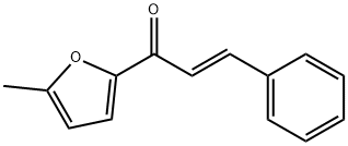 (2E)-1-(5-methylfuran-2-yl)-3-phenylprop-2-en-1-one 结构式