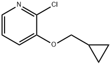 2-chloro-3-(cyclopropylmethoxy)pyridine 结构式