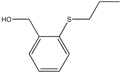 (2-propylsulfanylphenyl)methanol 结构式