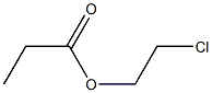 Ethanol, 2-chloro-, propanoate 结构式