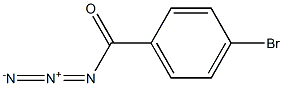 Benzoyl azide, 4-bromo- 结构式