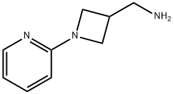 (1-(吡啶-2-基)氮杂环丁烷-3-基)甲胺 结构式