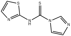 N-(THIAZOL-2-YL)-1H-IMIDAZOLE-1-CARBOTHIOAMIDE 结构式