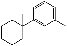 Benzene, 1-methyl-3-(1-methylcyclohexyl)- 结构式