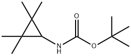 tert-butyl (2,2,3,3-tetramethylcyclopropyl)carbamate 结构式