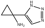 cyclopropyl(3H-1,2,3-triazol-4-yl)methanamine 结构式