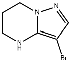 3-溴-4,5,6,7-四氢吡唑并[1,5-A]嘧啶 结构式