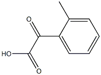 2-METHYL-A-OXO-BENZENEACETIC ACID 结构式