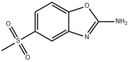 5-Methanesulfonyl-1,3-benzoxazol-2-amine 结构式