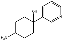 4-Amino-1-pyridin-3-yl-cyclohexanol 结构式