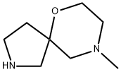 9-methyl-6-oxa-2,9-diazaspiro[4.5]decane 结构式