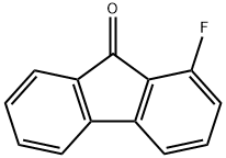 1-氟-9H-芴-9-酮 结构式