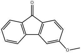 9H-Fluoren-9-one, 3-methoxy- 结构式