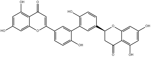 2'',3''-Dihydro-3',3'''-biapigenin 结构式