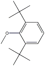 Benzene, 1,3-bis(1,1-dimethylethyl)-2-methoxy- 结构式