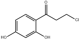 3-氯-1-(2,4-二羟基苯基)丙-1-酮 结构式