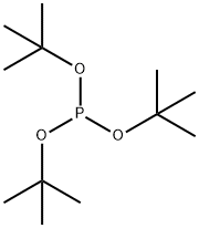 Phosphorous acid,tris(1,1-dimethylethyl) ester 结构式