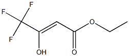 2-Butenoic acid, 4,4,4-trifluoro-3-hydroxy-, ethyl ester 结构式