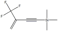 trimethyl[3-(trifluoromethyl)-3-buten-1-yn-1-yl]- Silane 结构式