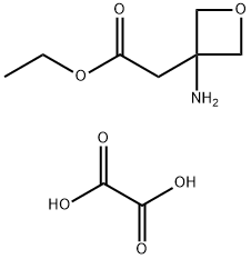 ETHYL 2-(3-AMINOOXETAN-3-YL)ACETATE OXALATE 结构式