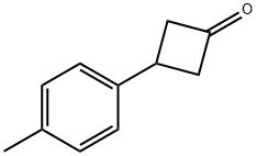 3-(4-甲基苯基)环丁烷-1-酮 结构式