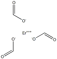 Formic acid, erbium(3+) salt 结构式