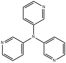三(3-吡啶基)胺 结构式