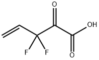 3,3-二氟-2-氧戊酸-4-烯酸 结构式