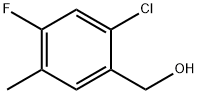 2-Chloro-4-fluoro-5-methylbenzyl alcohol 结构式