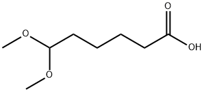 6,6-二甲氧基己酸 结构式