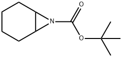 7-氮杂双环[4.1.0]庚烷-7-羧酸叔丁酯 结构式