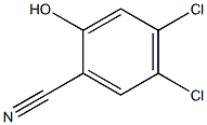 4,5-二氯-2-羟基苯腈 结构式