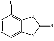 7-氟苯并[D]噻唑-2(3H)-硫酮 结构式