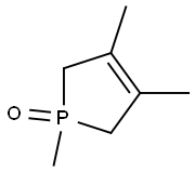 1H-Phosphole,2,5-dihydro-1,3,4-trimethyl-, 1-oxide 结构式