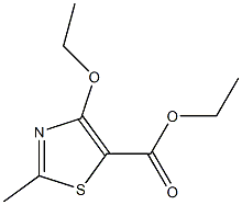 4-Ethoxy-2-methyl-thiazole-5-carboxylic acid ethyl ester 结构式